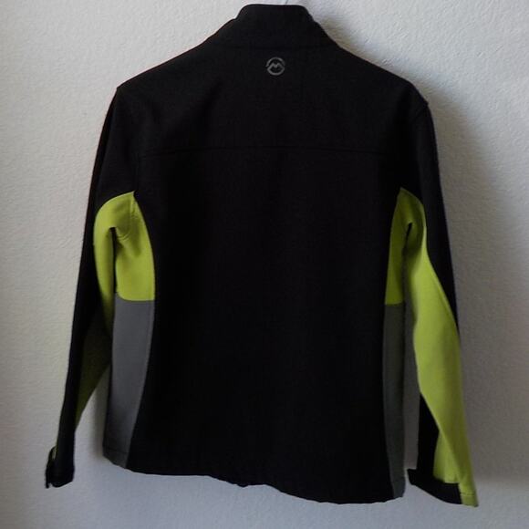 Magellan Outdoor Sports Black Jacket ColorBlock Full Zip Kid Size Large (14-16) - Picture 7 of 8